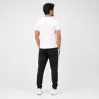 Men's 100 % Polyester Trouser - Black - 73989