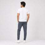 Men's 100 % Polyester Trouser - Charcoal - 73989