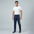 Men's 100 % Polyester Trouser - Navy - 73979