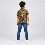 Winner Boys AOP letter Yellow Shirt 80257
