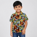 Winner Boys AOP letter Yellow Shirt 80257