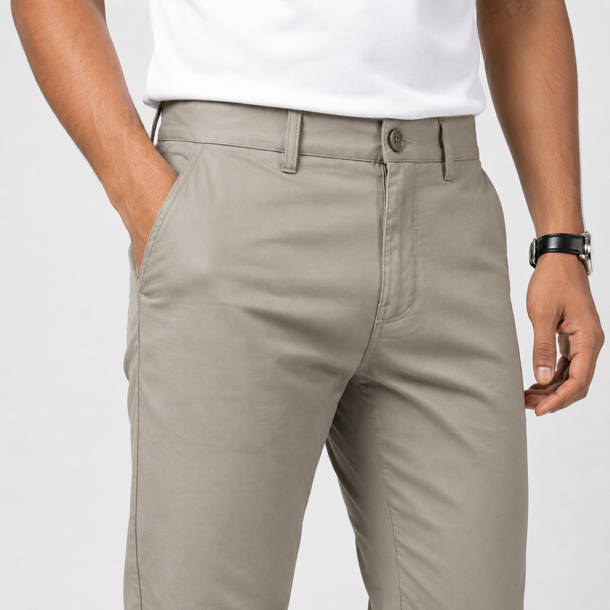 Winner' S Ash - 4 Men's Twill Trouser-73422