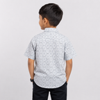 Winner's Ash Aop Kids Boy'S Short Sleeve Shirt - 73667