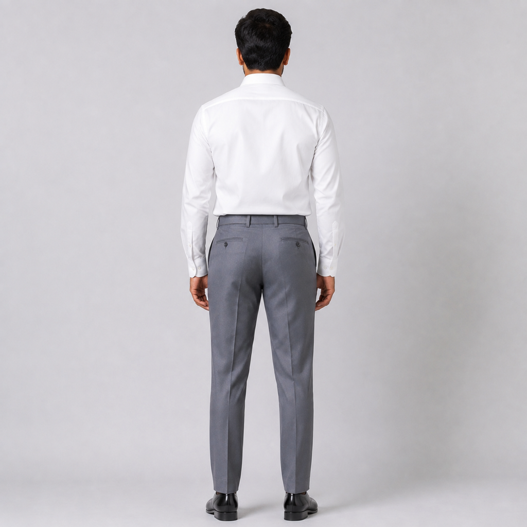 Winner Men's Ash Formal Pant - 80174