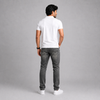 Winner Men's Ash Denim Pant - 73819