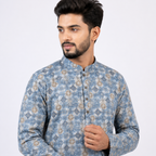 Winner Mens Ash & Biscuit Panjabi - 73914