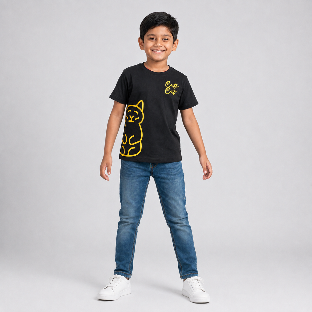 Winner Boys BLACK T Shirt 80246