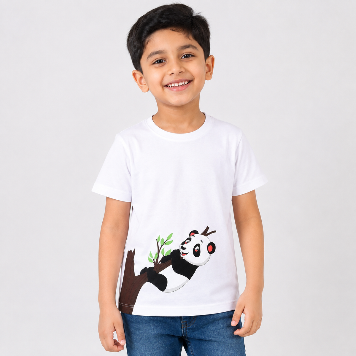 Winner Kids Bright White Boy's T-shirt - 80252
