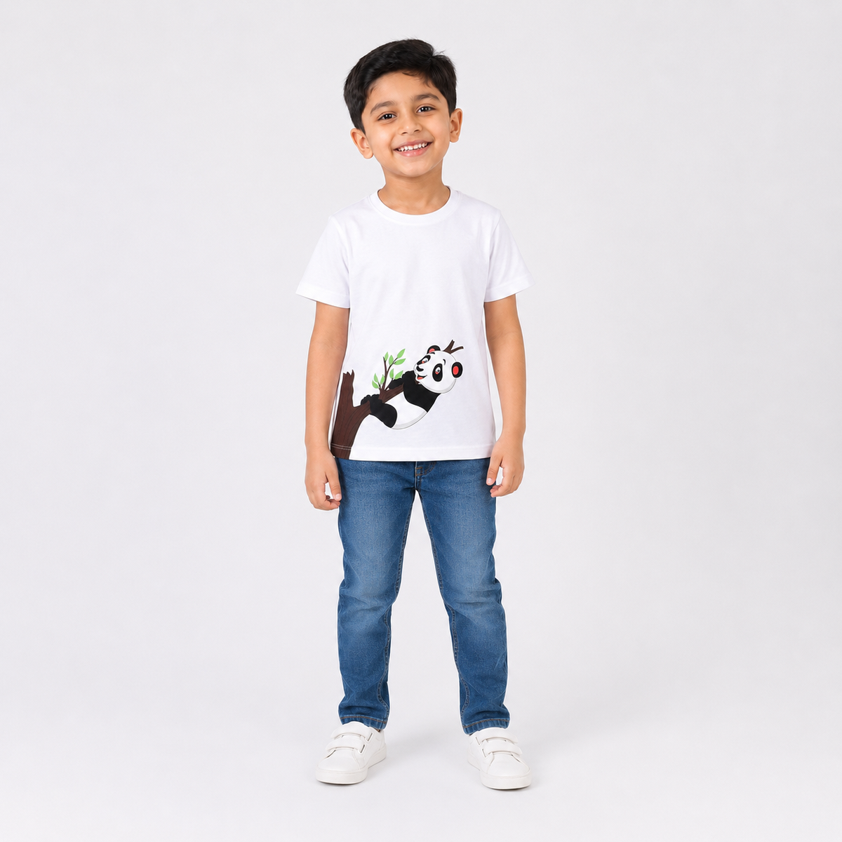 Winner Kids Bright White Boy's T-shirt - 80252