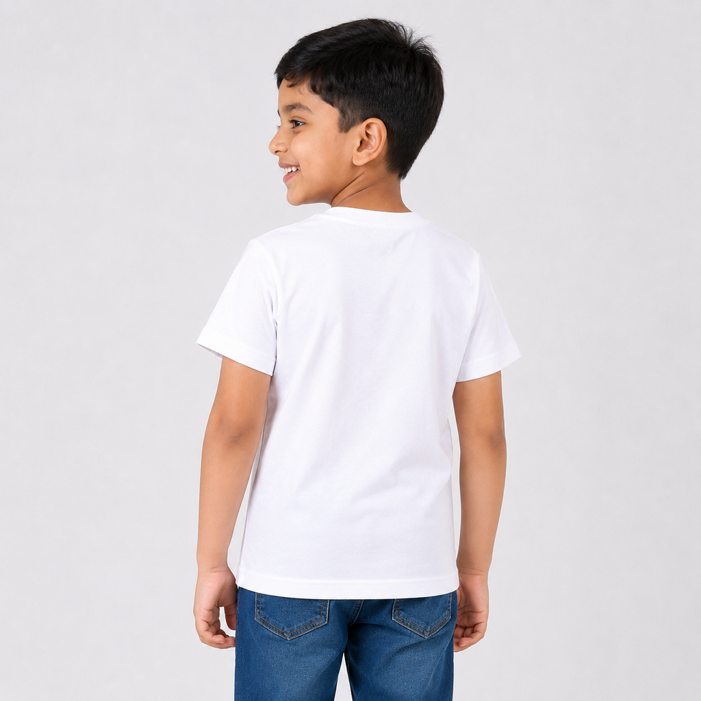 Winner Kids Bright White Boy's T-shirt - 80252