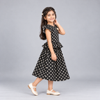 Winner Girls Baige Aop SKIRT TOP SET 80387
