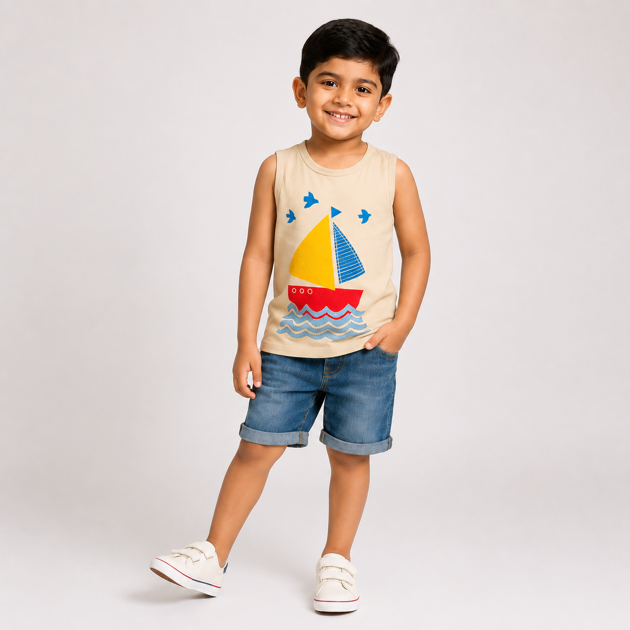 Winner Biscuit Kids Muscle Tee-73504