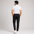 Winner's Men'S Black Twill Pant  - 73427