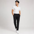 Winner's Men'S Black Twill Pant  - 73427