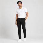 Winner' S Black-4 Men's Twill Trouser-73422