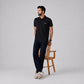 Winner Mens Black Polo T Shirt - 73583