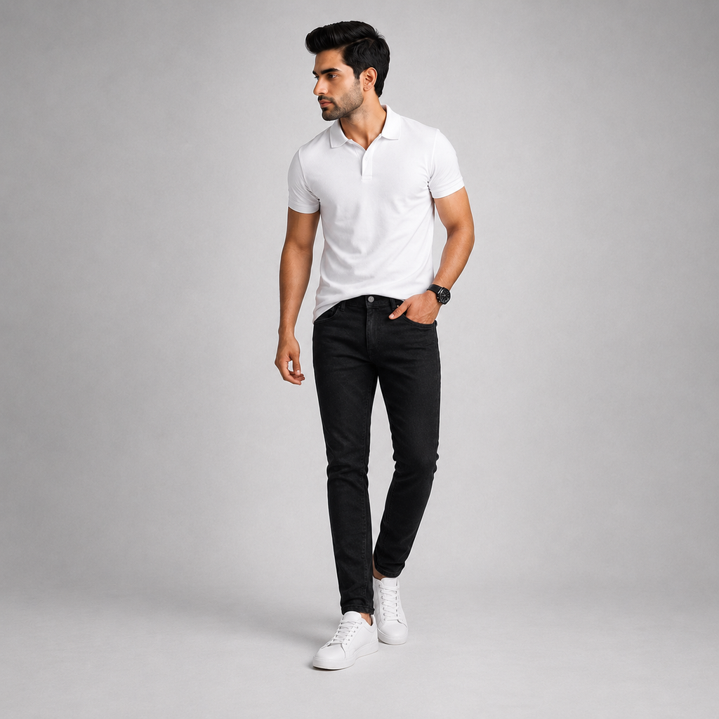 Winner Men's  Black-76  Denim Pant - 43820