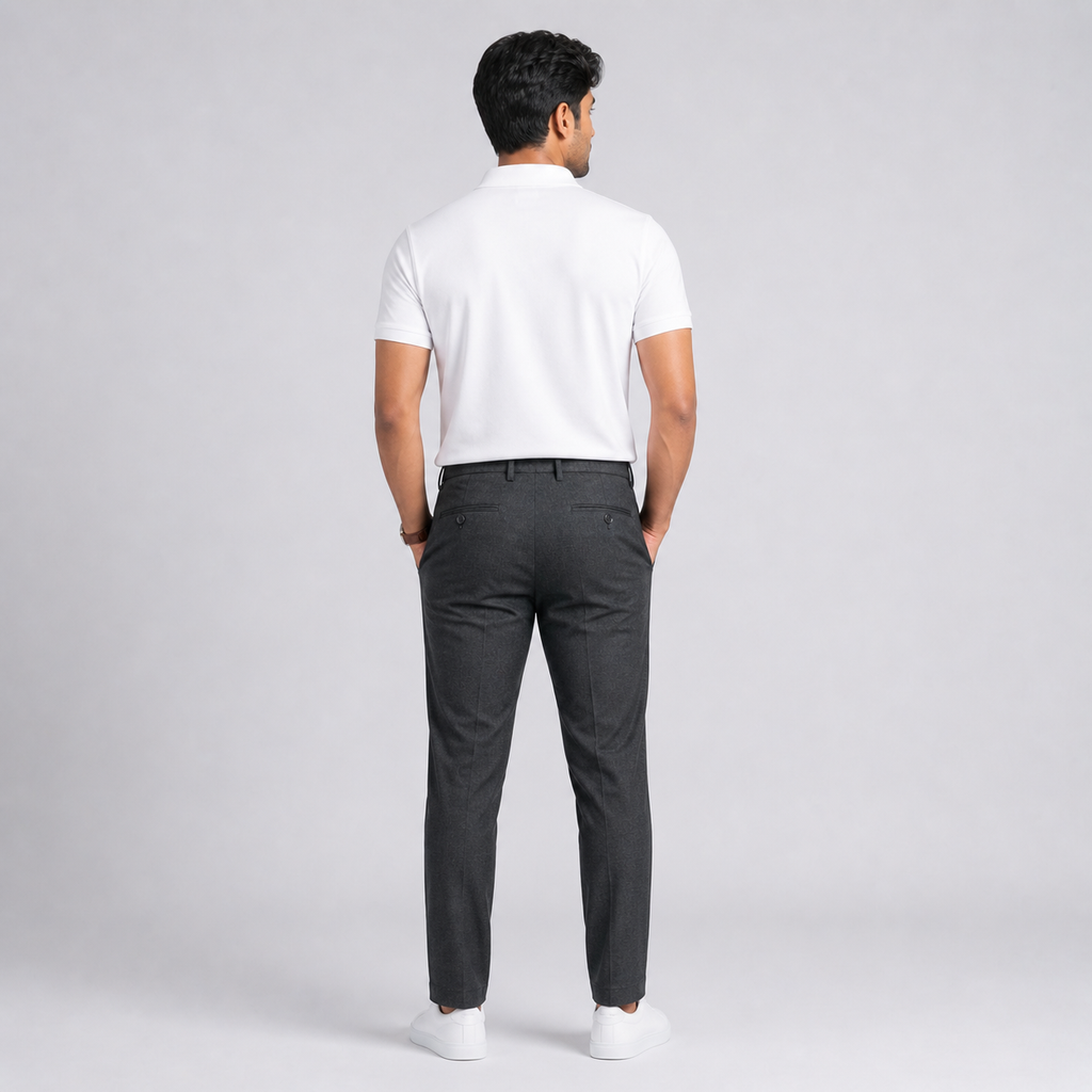 Winner' S Black 78 Men's Gabardine Pant - 73010