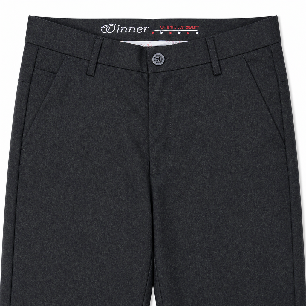 Winner' S Black 78 Men's Gabardine Pant - 73010