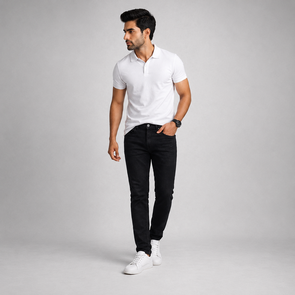 Winner Men's  Black-78  Denim Pant - 43820