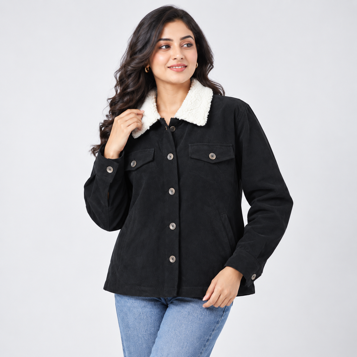 Winner Women's Black Jacket-73843