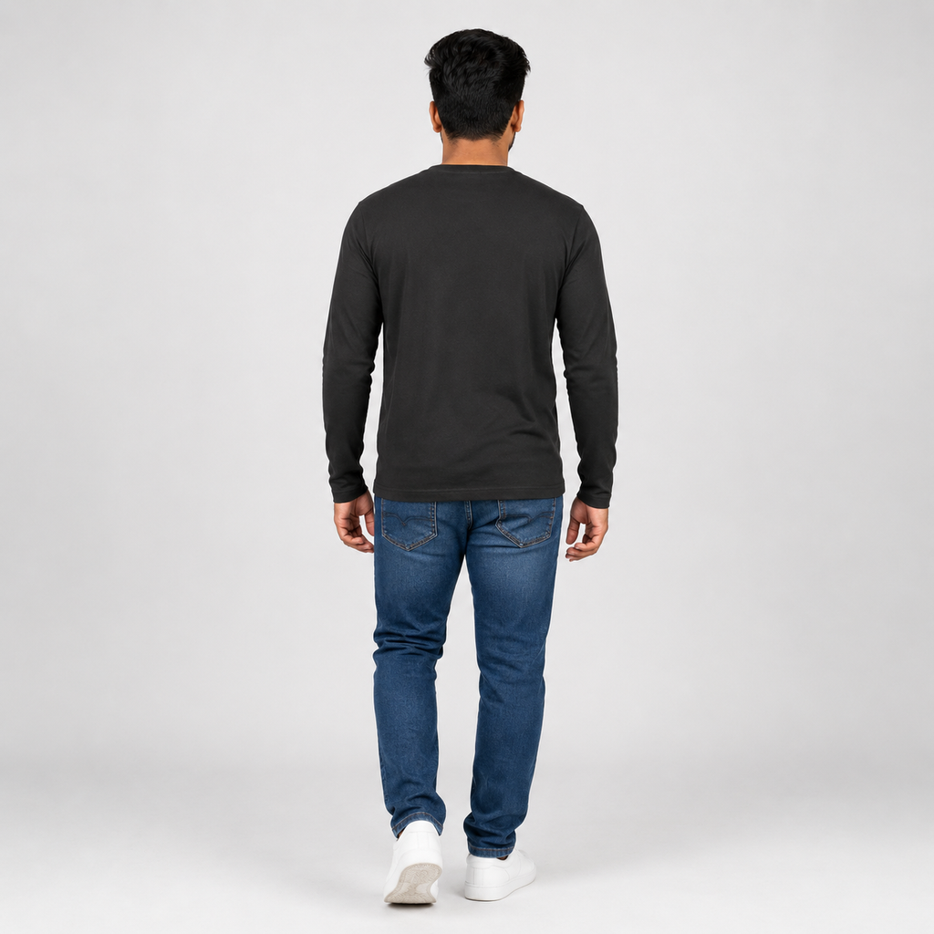 Winner Men's ESPRESSO Full Sleeve T-Shirt-80320
