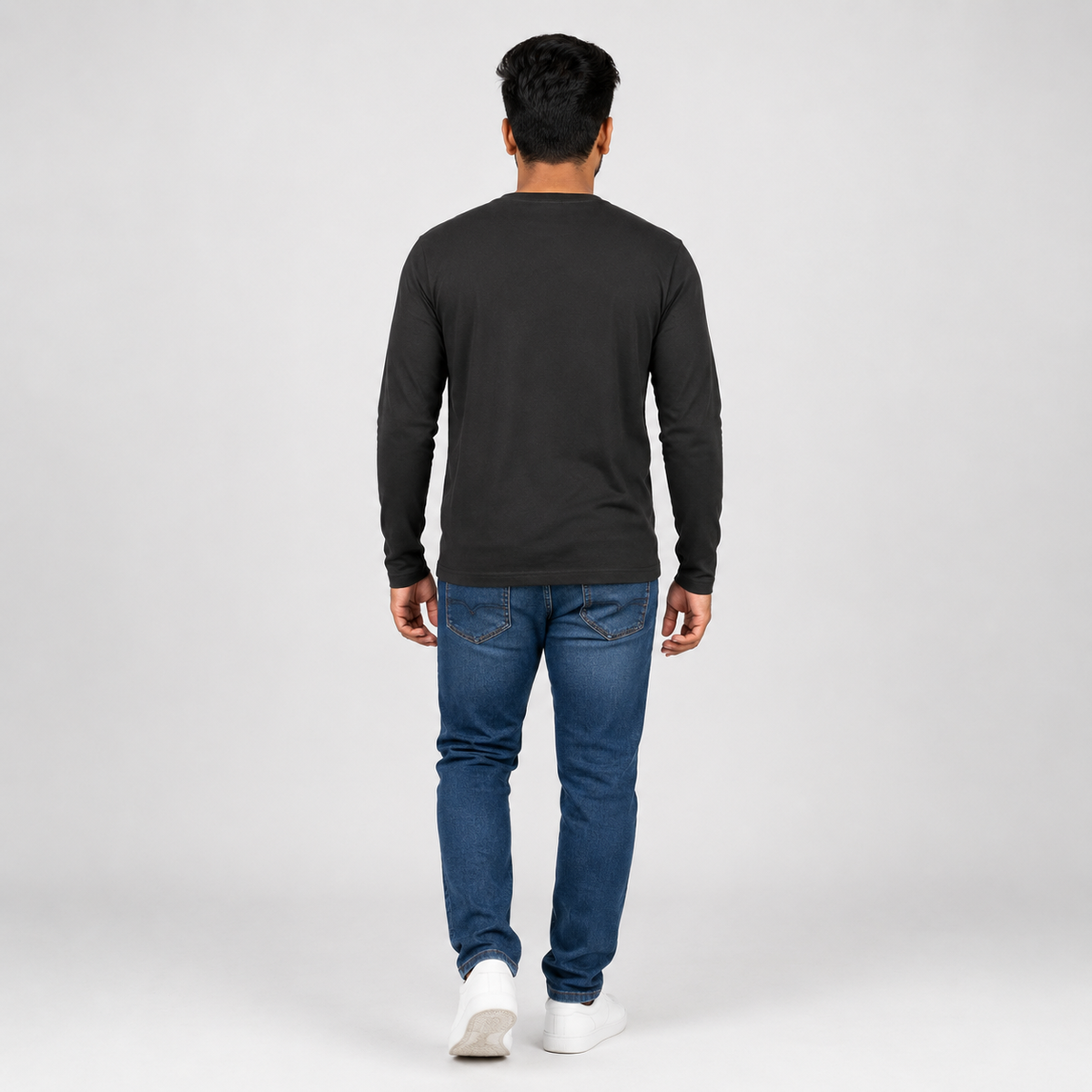 Winner Men's ESPRESSO Full Sleeve T-Shirt-80320