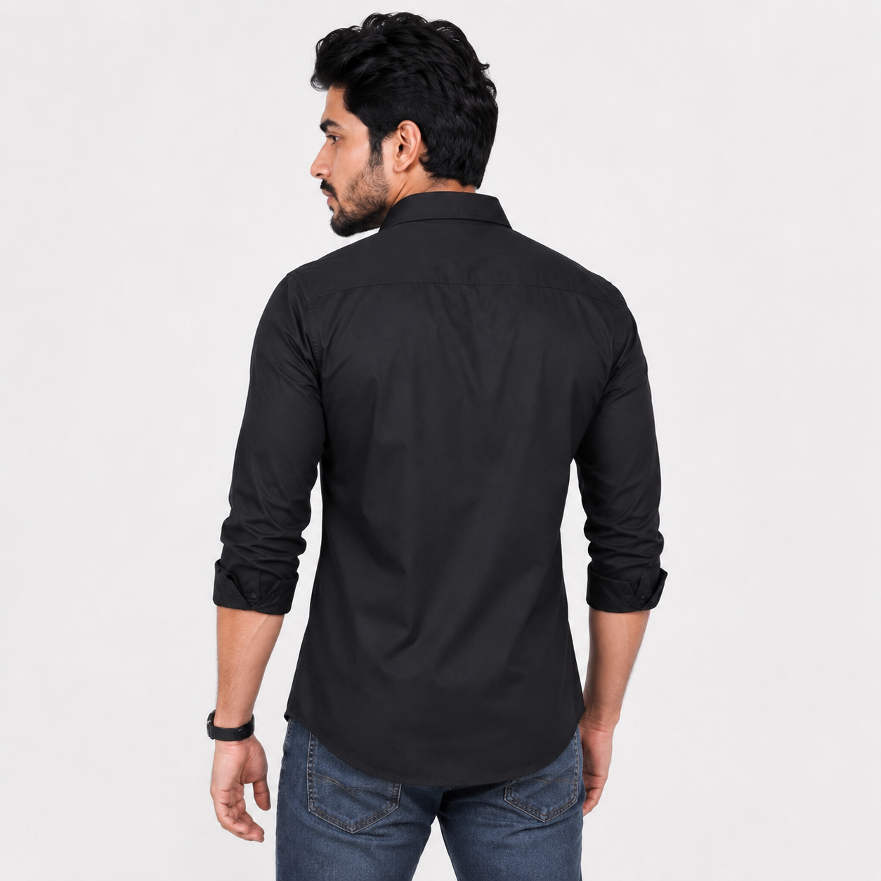 Winner Men's Black Shirt - 80295