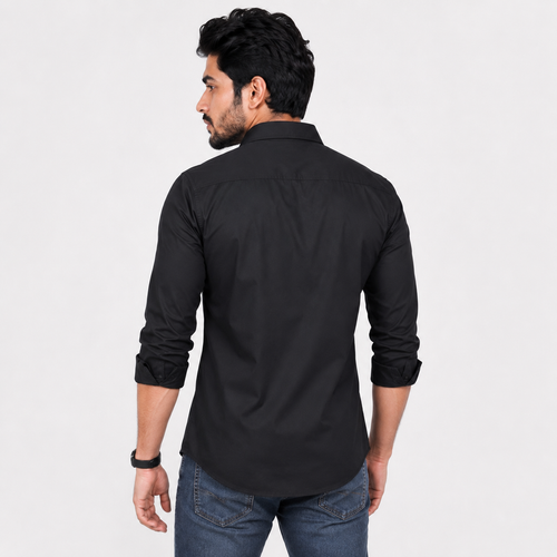 Winner Men's Black Shirt - 80295