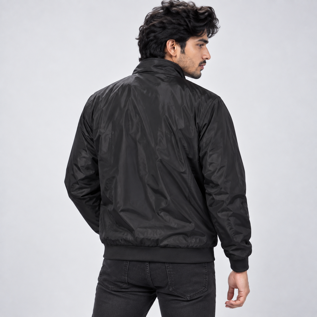 Winner Men's Black Jacket-55107