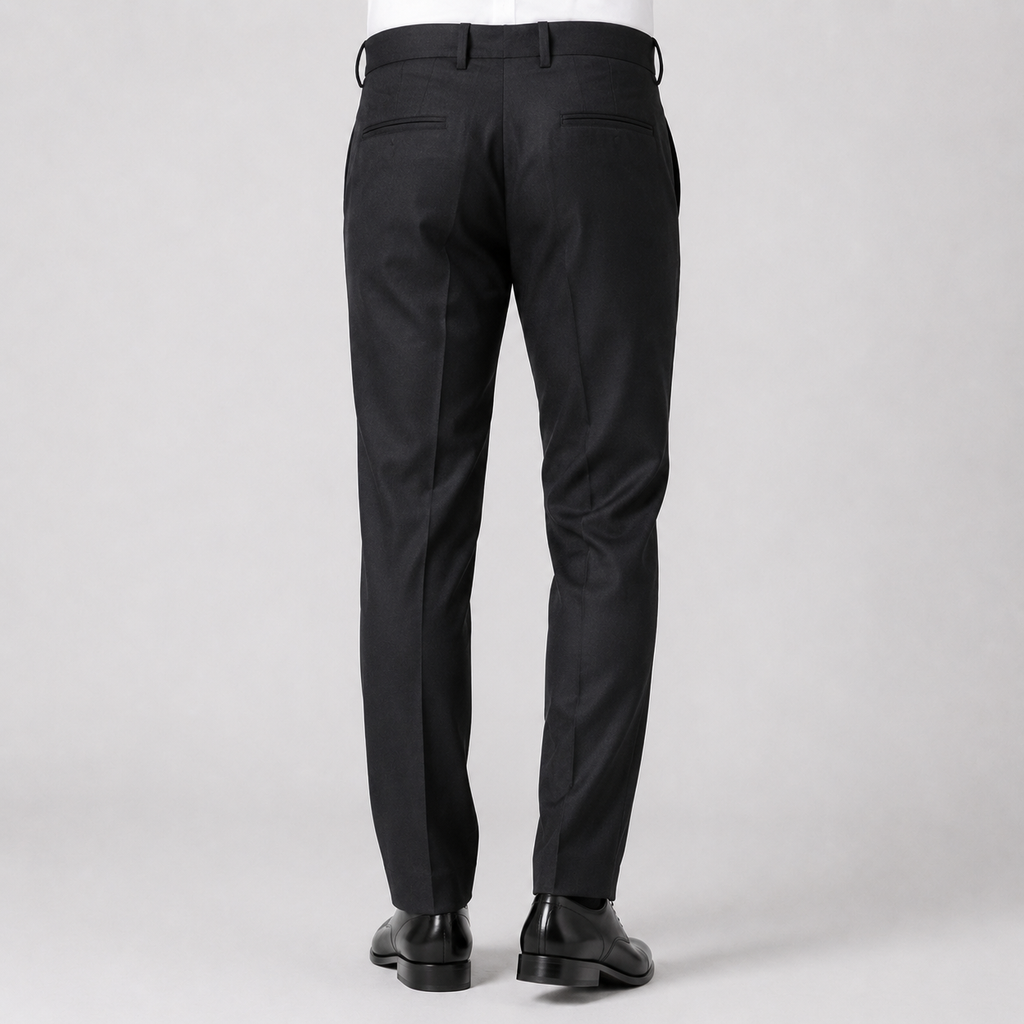 Winner Men's Black Formal Pant - 80174