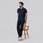 MEN'S BLACK POLO T-SHIRT - 73543