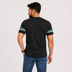 Black Slim Winner Men'S T Shirt - 73873
