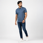 Winner MEN'S Blue C-29 POLO SHIRT - 80061