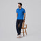 Winner Mens Blue Qartiz Polo Shirt - 55462