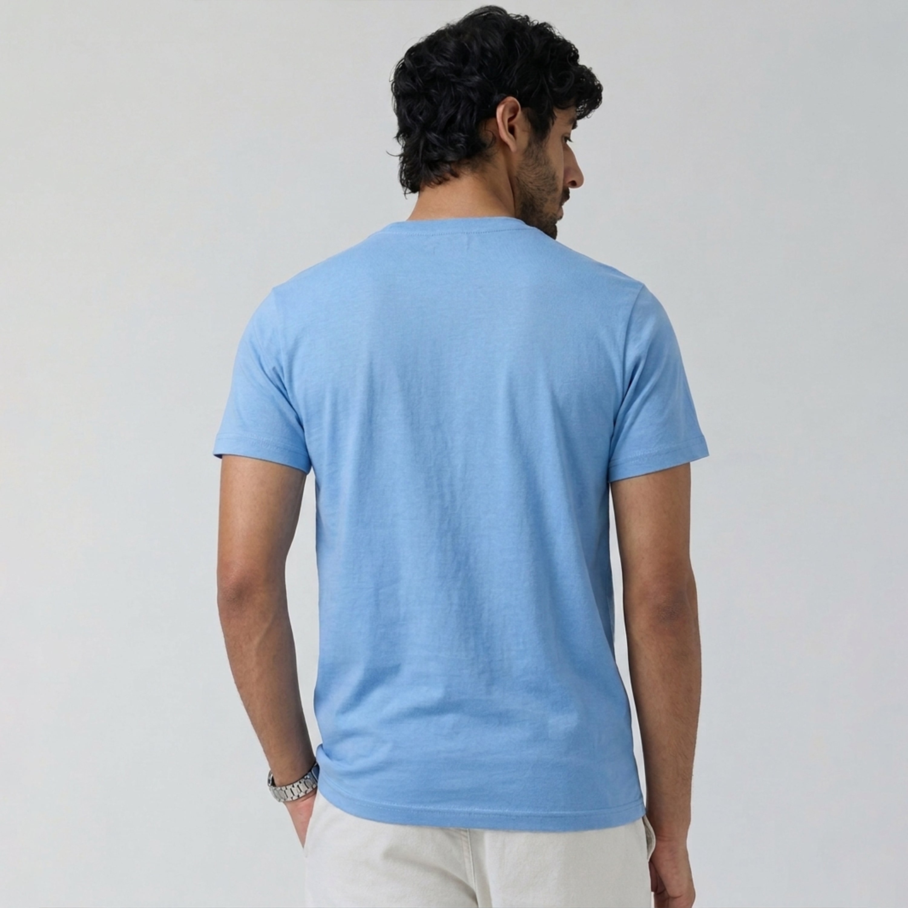Winner Men's Blue T Shirt - 80089