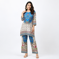 Winner Blue Ladies Cord Set 2pcs - 80189