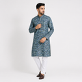 Winner Mens Blue Panjabi - 73915