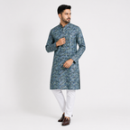 Winner Mens Blue Panjabi - 73915