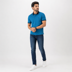 Winner Men's Blue B-24 Polo Shirt - 80058