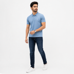 Winner Men's Blue D-24 Polo Shirt - 80071