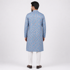 Winner Mens Blue Panjabi - 73914