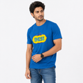 Blue Sapphire Slim Winner Men'S T Shirt - 73962