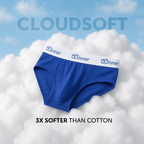 Winner's Mens Blue Deluxe Brief - 43685