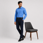 Winner Men's Blue Formal Shirt - 73822