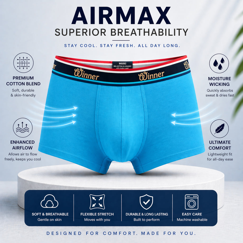 Men's Blue Luxury Boxer - 43713