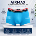 Men's Blue Luxury Boxer - 43713