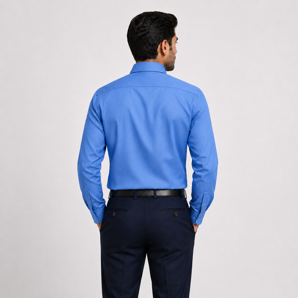 Winner Men's Blue Formal Shirt - 73822