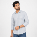 Winner Men's Light Blue Casual Shirt - 80296