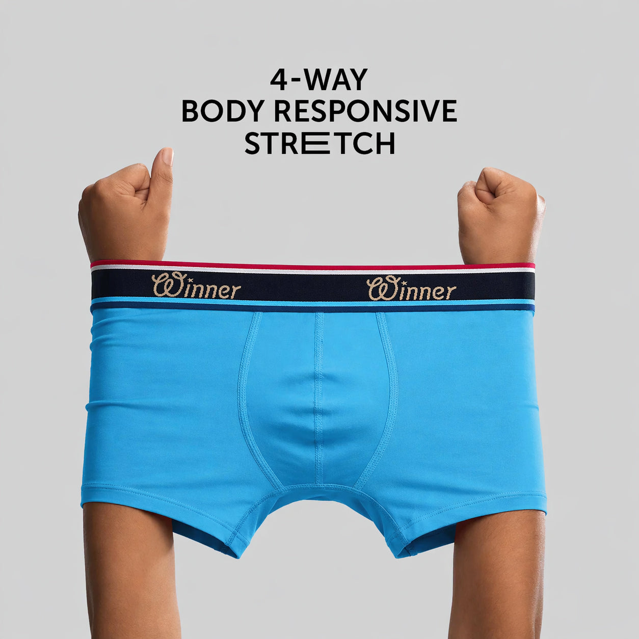 Men's Blue Luxury Boxer - 43713